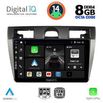 DIGITAL IQ BXF 7153_CPA (9inc) MULTIMEDIA TABLET for FORD FIESTA mod. 2005-2008