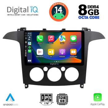 DIGITAL IQ BXF 7175_CPA A/C (9inc) MULTIMEDIA TABLET for FORD SMAX mod. 2006-2014
