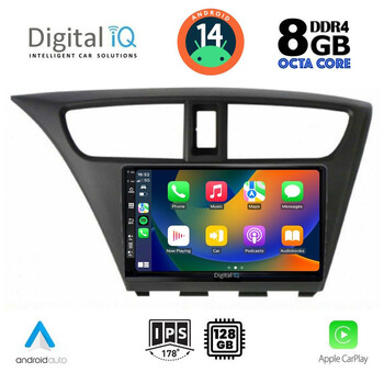DIGITAL IQ BXF 7190_CPA (9inc) MULTIMEDIA TABLET for HONDA CIVIC mod. 2012-2016