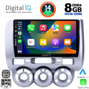 DIGITAL IQ BXF 7210_CPA A/C (9inc) MULTIMEDIA TABLET for HONDA JAZZ mod. 2002-2008