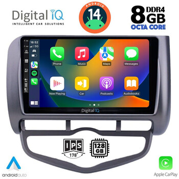 DIGITAL IQ BXF 7210_CPA CLIMA (9inc) MULTIMEDIA TABLET for HONDA JAZZ mod. 2002-2008