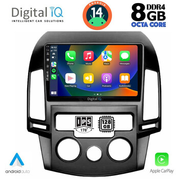 DIGITAL IQ BXF 7231_CPA A/C (9inc) MULTIMEDIA TABLET for HYUNDAI i30 mod. 2007-2012