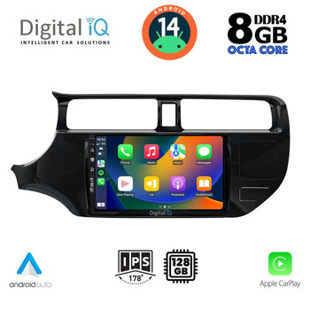 DIGITAL IQ BXF 7314_CPA (9inc) MULTIMEDIA TABLET for KIA RIO mod. 2012-2015