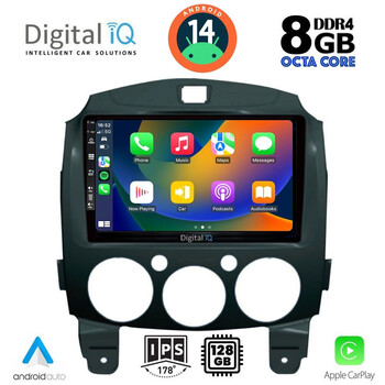 DIGITAL IQ BXF 7361_CPA (9inc) MULTIMEDIA TABLET for MAZDA 2  mod. 2007-2014