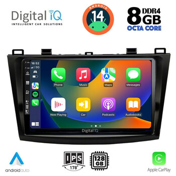 DIGITAL IQ BXF 7366_CPA (9inc) MULTIMEDIA TABLET for MAZDA 3 mod. 2009-2014