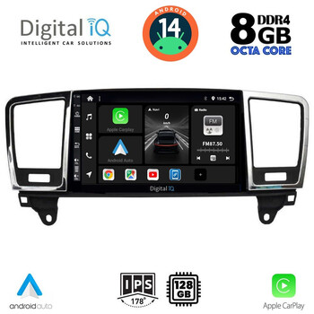 DIGITAL IQ BXF 7415_CPA (9inc) MULTIMEDIA TABLET for MERCEDES ML (W166) – GL (X166) mod. 2011-2019
