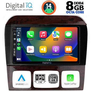 DIGITAL IQ BXF 7426_CPA (9inc) MULTIMEDIA TABLET for MERCEDES  S  W220  mod. 1998-2005