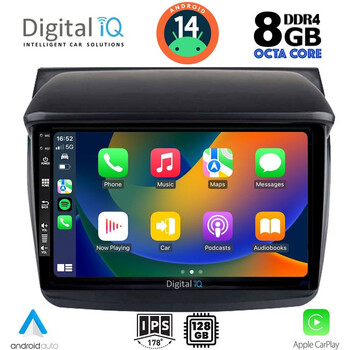 DIGITAL IQ BXF 7436_CPA (9inc) MULTIMEDIA TABLET for MITSUBISHI L200 mod. 2006-2015