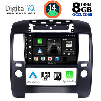DIGITAL IQ BXF 7454_CPA A/C (9inc) MULTIMEDIA TABLET for NISSAN NAVARA D40 mod. 2006-2011 με A/C