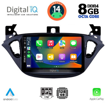 DIGITAL IQ BXF 7486_CPA (9inc) MULTIMEDIA TABLET for OPEL ADAM - CORSA E  mod. 2014-2021