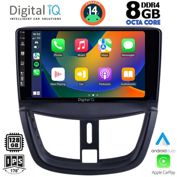 DIGITAL IQ BXF 7507_CPA (9inc) MULTIMEDIA TABLET for PEUGEOT 207 mod. 2007&gt;