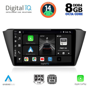 DIGITAL IQ BXF 7582_CPA (9inc) MULTIMEDIA TABLET for SKODA FABIA mod. 2015&gt;