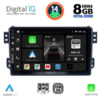 DIGITAL IQ BXF 7682_CPA (9inc) MULTIMEDIA TABLET for OPEL AGILA - SUZUKI SPLASH mod. 2008>