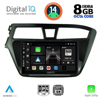 DIGITAL IQ BXF 7229_CPA (9inc) MULTIMEDIA TABLET for HYUNDAI i20 mod. 2014-2019