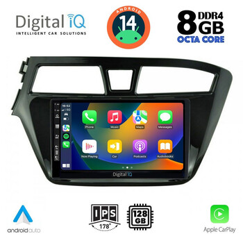 DIGITAL IQ BXF 7229_CPA (9inc) MULTIMEDIA TABLET for HYUNDAI i20 mod. 2014-2019