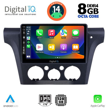 DIGITAL IQ BXF 7441_CPA CLIMA (10inc) MULTIMEDIA TABLET for MITSUBISHI OUTLANDER mod. 2001-2005 with CLIMA