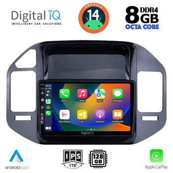 DIGITAL IQ BXF 7444_CPA (9inc) MULTIMEDIA TABLET for MITSUBISHI PAJERO mod. 1999-2006