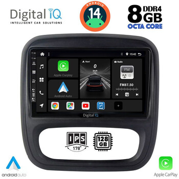 DIGITAL IQ BXF 7499_CPA (9inc) MULTIMEDIA TABLET for OPEL VIVARO – RENAULT TRAFIC – FIAT TALENDO – NISSAN NV 300 mod. 2014&gt;
