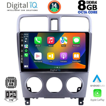 DIGITAL IQ BXF 7661_CPA (9inc) MULTIMEDIA TABLET for SUBARU FORESTER  mod. 2002-2008