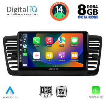 DIGITAL IQ BXF 7665_CPA (9inc) MULTIMEDIA TABLET for SUBARU LEGACY - OUTBACK mod. 2002-2008