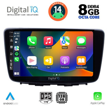 DIGITAL IQ BXF 7672_CPA (9inc) MULTIMEDIA TABLET for SUZUKI BALENO mod. 2016-2022