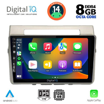 DIGITAL IQ BXF 7711_CPA (9inc) MULTIMEDIA TABLET for TOYOTA COROLLA VERSO mod. 2004-2009