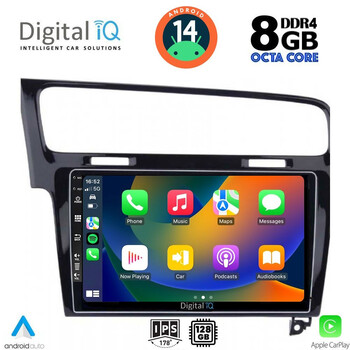 DIGITAL IQ BXF 7747_CPA (10inc) MULTIMEDIA TABLET for VW GOLF 7 mod. 2013-2020