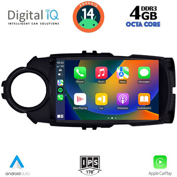 DIGITAL IQ BXF 6737FL_CPA (9inc) MULTIMEDIA TABLET for TOYOTA YARIS mod. 2015-2020