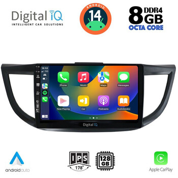 DIGITAL IQ BXF 7198_CPA (10inc) MULTIMEDIA TABLET for HONDA CRV mod. 2013-2017
