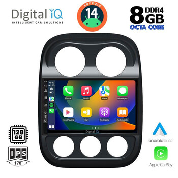 DIGITAL IQ BXF 7277_CPA (10inc) MULTIMEDIA TABLET for JEEP COMPASS - PATRIOT mod. 2007-2016