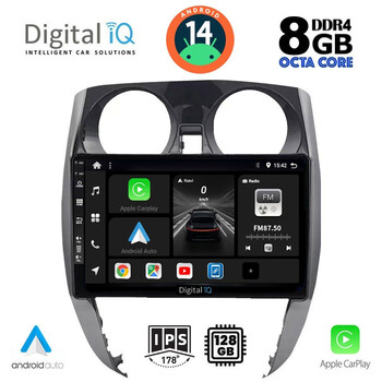 DIGITAL IQ BXF 7464_CPA (10inc) MULTIMEDIA TABLET for NISSAN NOTE mod. 2012>
