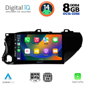 DIGITAL IQ BXF 7721_CPA (10inc) MULTIMEDIA TABLET for TOYOTA HILUX mod. 2017&gt;