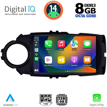 DIGITAL IQ BXF 7737FL_CPA (9inc) MULTIMEDIA TABLET for TOYOTA YARIS mod. 2015-2020