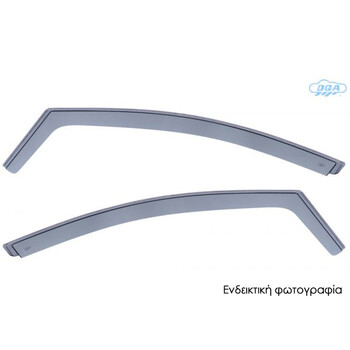 ANEM.DGA11523 ΖΕΥΓΑΡΙ ΜΠΡΟΣΤΙΝΟΙ ΑΝΕΜΟΘΡΑΥΣΤΕΣ ΓΙΑ KIA CEED 5D 2012-2018 ΑΠΟ ΕΥΚΑΜΠΤΟ ΧΥΤΟ ΑΚΡΥΛΙΚΟ ΓΥΑΛΙ (CAST ACRYLIC GLASS) DGA - 2 ΤΕΜ.