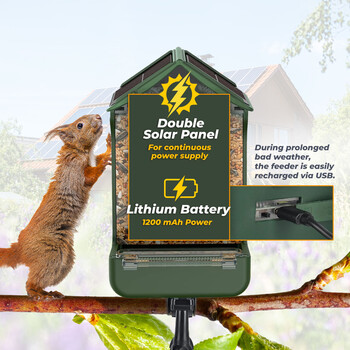 EASYPIX BIRDYCAM VIDEO/PHOTO BOX AND FEEDING STATION 12MP
