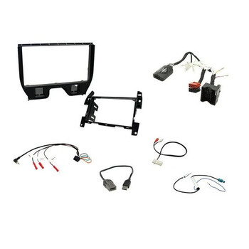 Connects2 Citroen ds3 Χωρίς pdc 2din Installation Kitd-Ctkct03