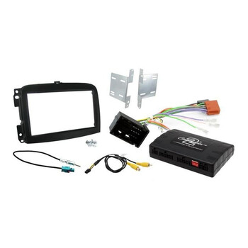 Connects2 Fiat 500l kit 2din Facia Plated-Ctkft12