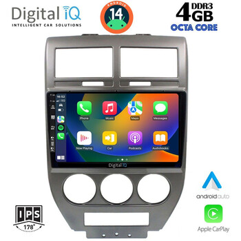 DIGITAL IQ BXF 6276_CPAA (10inc) MULTIMEDIA TABLET for JEEP COMPASS - PATRIOT mod. 2007-2016