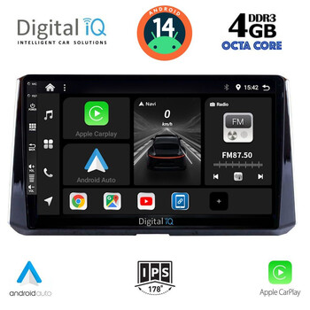 DIGITAL IQ BXF 6716_CPAA (10inc) MULTIMEDIA TABLET for TOYOTA COROLLA mod. 2019>