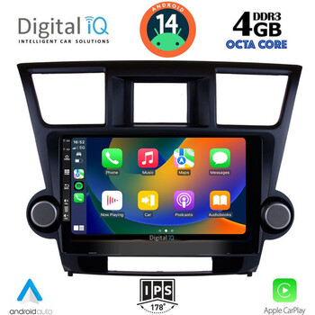DIGITAL IQ BXF 6719_CPAA (10inc) MULTIMEDIA TABLET for TOYOTA HIGHLANDER mod. 2008-2015