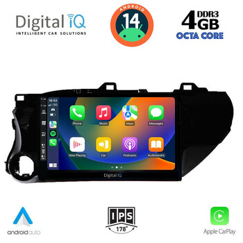 DIGITAL IQ BXF 6721_CPAA (10inc) MULTIMEDIA TABLET for TOYOTA HILUX mod. 2017>