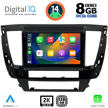 DIGITAL IQ BXF 8447S_CPAA (9inc) MULTIMEDIA TABLET for MITSUBISHI PAJERO SPORT mod. 2020&gt;