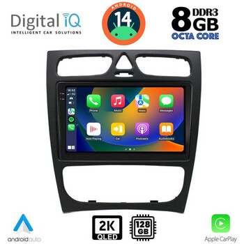 DIGITAL IQ BXF 8402_CPAA (9inc) MULTIMEDIA TABLET for MERCEDES C (W203) mod. 1999-2004