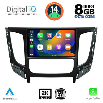 DIGITAL IQ BXF 8437_CPAA CLIMA (9inc) MULTIMEDIA TABLET for MITSUBISHI L200 mod. 2015&gt;
