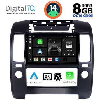 DIGITAL IQ BXF 8454_CPAA A/C (9inc) MULTIMEDIA TABLET for NISSAN NAVARA D40 mod. 2006-2011 με A/C