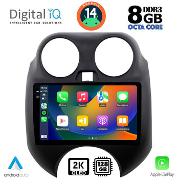 DIGITAL IQ BXF 8459_CPAA (9inc) MULTIMEDIA TABLET for NISSAN MICRA mod. 2010-2014