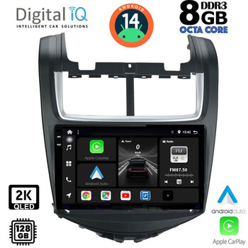 DIGITAL IQ BXF 8075_CPAA (9inc) MULTIMEDIA TABLET for CHEVROLET AVEO mod. 2014-2017