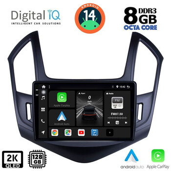 DIGITAL IQ BXF 8077_CPAA (9inc) MULTIMEDIA TABLET for CHEVROLET CRUZE mod. 2013-2015