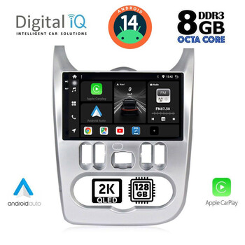 DIGITAL IQ BXF 8101_CPAA (9inc) MULTIMEDIA TABLET for DACIA DUSTER – LOGAN – SANDERO mod. 2006-2012