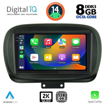 DIGITAL IQ BXF 8134_CPAA (9inc) MULTIMEDIA TABLET for FIAT 500Χ mod. 2014&gt;